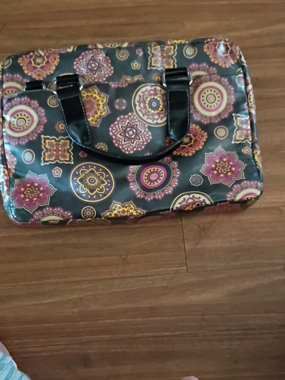 Giani Bernini Large Floral Purse With Coin Purse